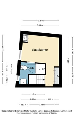 Floorplan - Grote Gracht 81A02, 6211 SV Maastricht